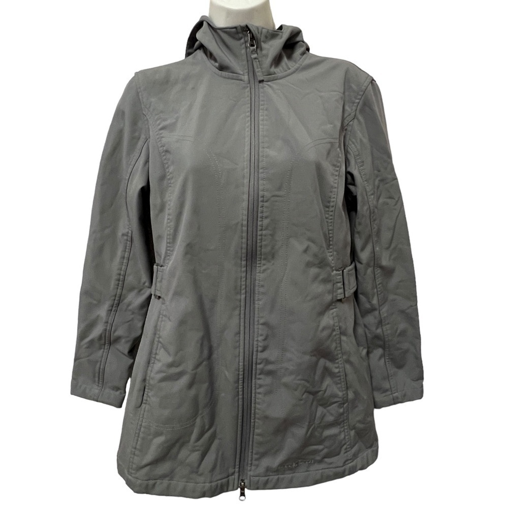FREE TECH Women's Long Soft Shell Jacket, Size Small (4-6)